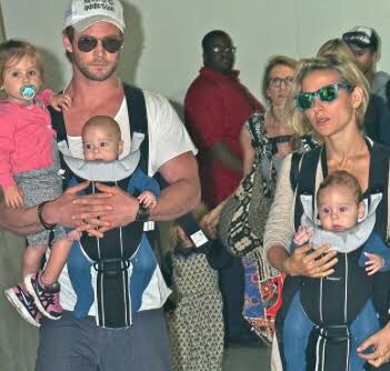 クリス・ヘムズワースの嫁エルサパタキーと子供(画像あり)身長高い!?