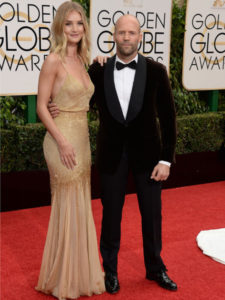 ジェイソンステイサムの嫁ロージー・ハンティントン=ホワイトリーとの馴れ初めと子供!歴代の彼女について!